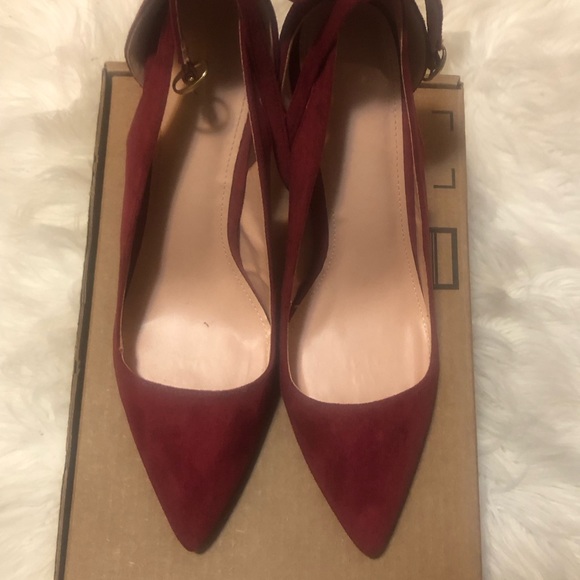 PiePieBuy Women's Pointed Toe High Heels Ankle Strap D'Orsay Pumps Shoes Bow - Picture 2 of 2